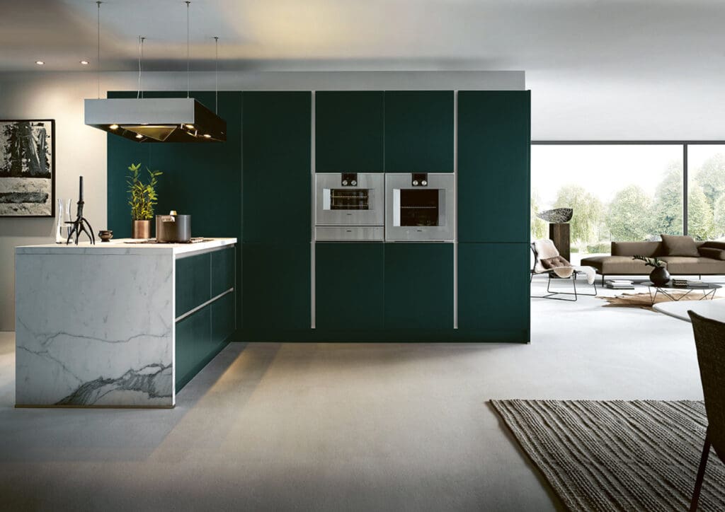open-plan kitchens Sheffield - Nobilia German Kitchens by Square