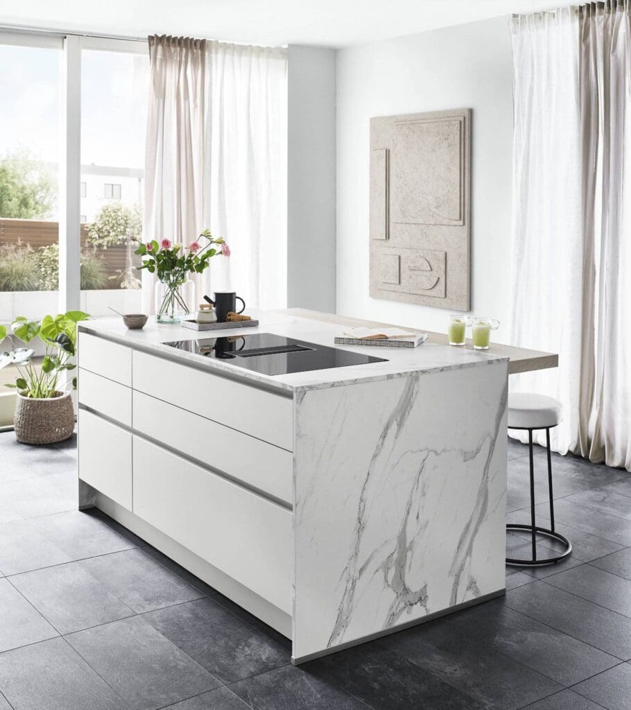laminate kitchen worktops Sheffield- Nobilia German Kitchens by Square