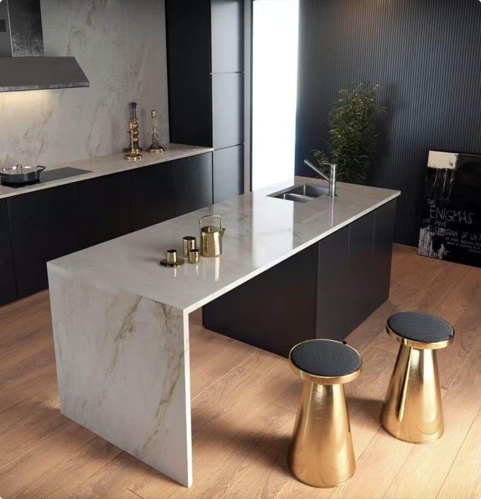 Sensa kitchen worktops Sheffield- Nobilia German Kitchens by Square